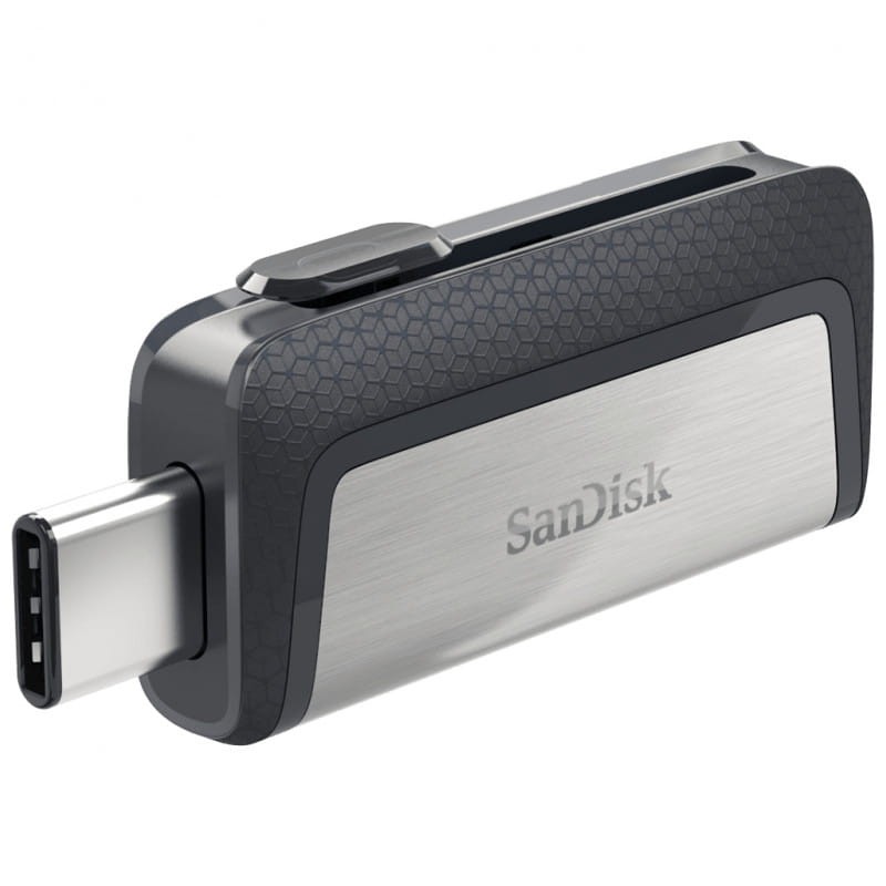 SanDisk Ultra Dual USB-C/USB 3.2 128 Go Noir/Argent - Clé USB - Ítem2