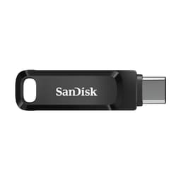 SanDisk Ultra Dual Drive 128GB USB Tipo C Negro/Plata - Pendrive USB vista superior