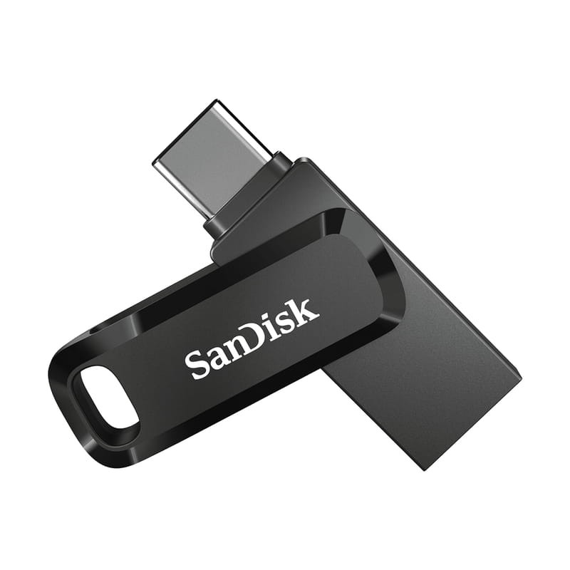 SanDisk Ultra Dual Drive 256GB USB Tipo C Preto/Prateado - Pendrive USB - Item