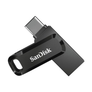 SanDisk Ultra Dual Drive 64Go USB Type C Noir/Argent - Clé USB