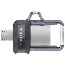 SanDisk Ultra Dual Drive m3.0 128GB USB 3.2 Preto/Prata - Unidade Flash USB