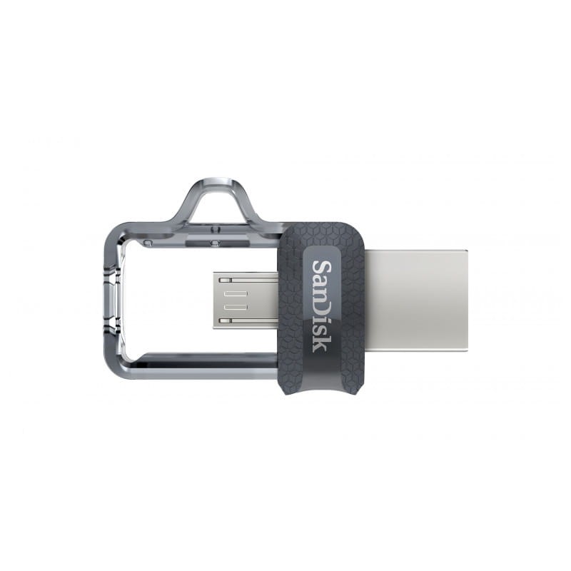 SanDisk Ultra Dual Drive m3.0 128 Go USB 3.2 Noir/Argent - Clé USB - Ítem5
