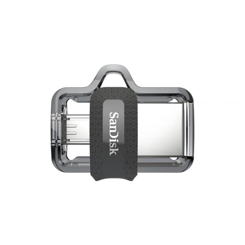 SanDisk Ultra Dual Drive m3.0 256GB USB 3.2 Preto/Prata - Unidade Flash 