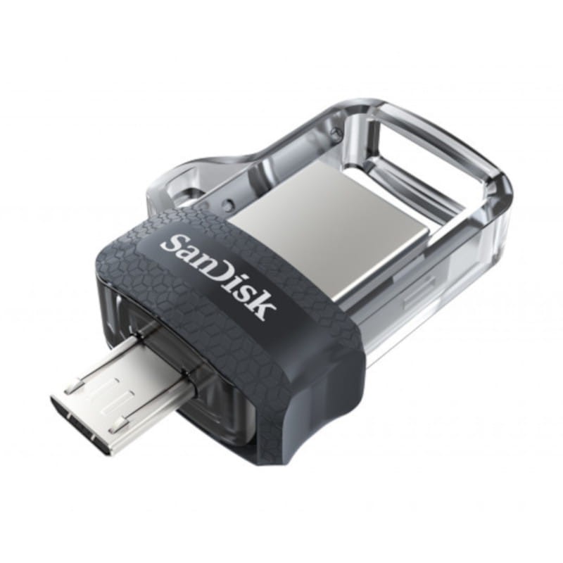 SanDisk Ultra Dual Drive m3.0 32GB USB 3.2 Preto/Prata - Unidade Flash USB - Item