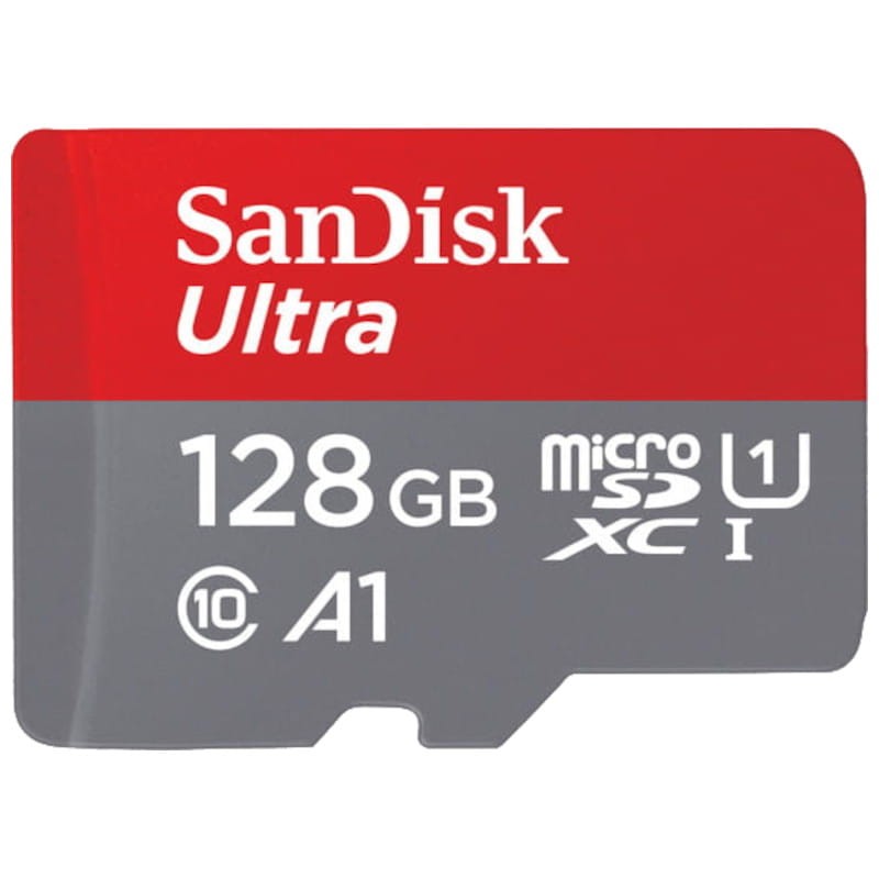SanDisk MicroSD 128GB Ultra UHS-I + Class 10 Adapter - Ítem