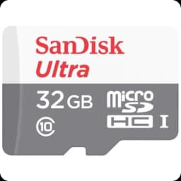 SanDisk MicroSD 32GB Ultra UHS-I + Class 10 Adapter