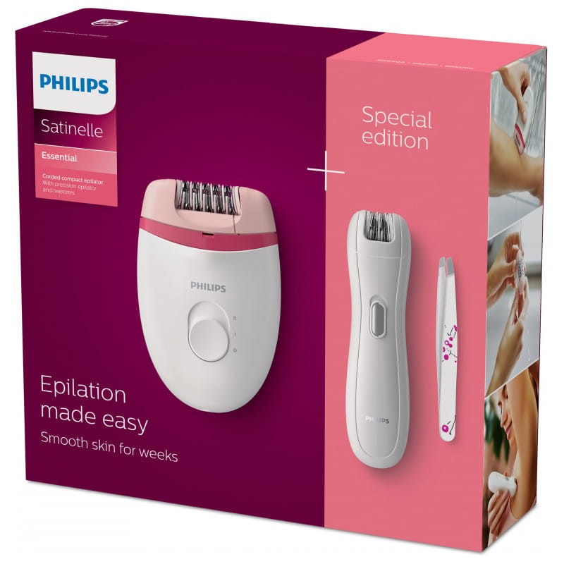 Depiladora Philips Satinelle Essential Blanco - Ítem1