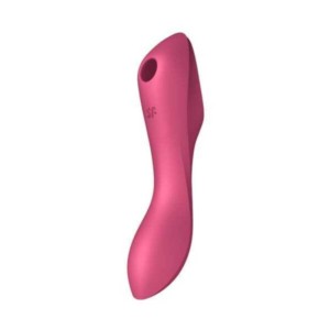 Satisfyer Curvy Trinity 3 Vermelho - Sugador de Clitóris