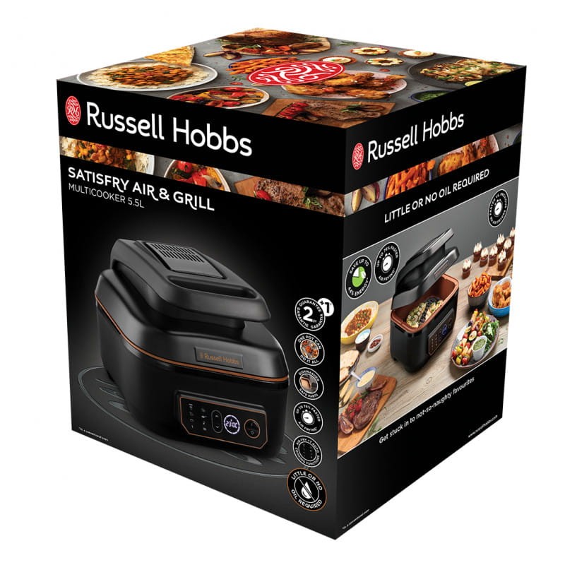 Russell Hobbs SatisFry Air & Grill Multikocher 1745 W 5.5 L Black - Friteuse à air - Ítem4