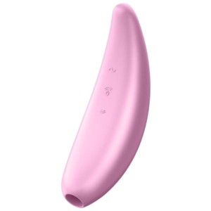 Satisfyer Curvy 3+ Bluetooth Rose - Suceur clitoridien