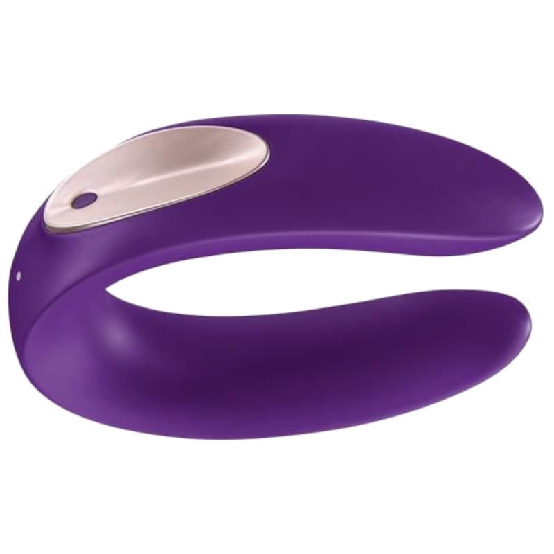 Satisfyer Partner Plus Remote Violeta - Vibrador de Dupla Estimulação - Item1