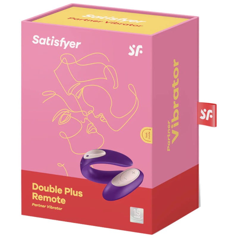 Satisfyer Partner Plus Remote Violeta - Vibrador de Dupla Estimulação - Item6