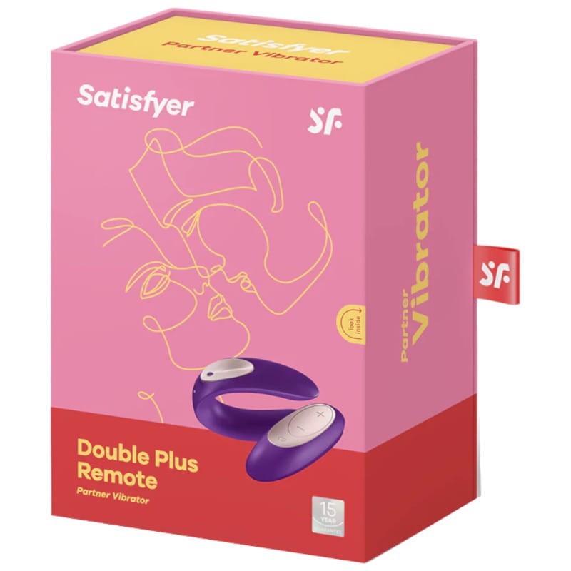 Satisfyer Partner Plus Remote Violeta - Vibrador Doble Estimulación - Ítem6