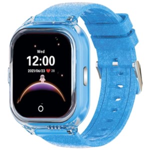 SaveFamily Enjoy Montre Connectée D'enfant 4G GPS Bleu - Montre Connectée