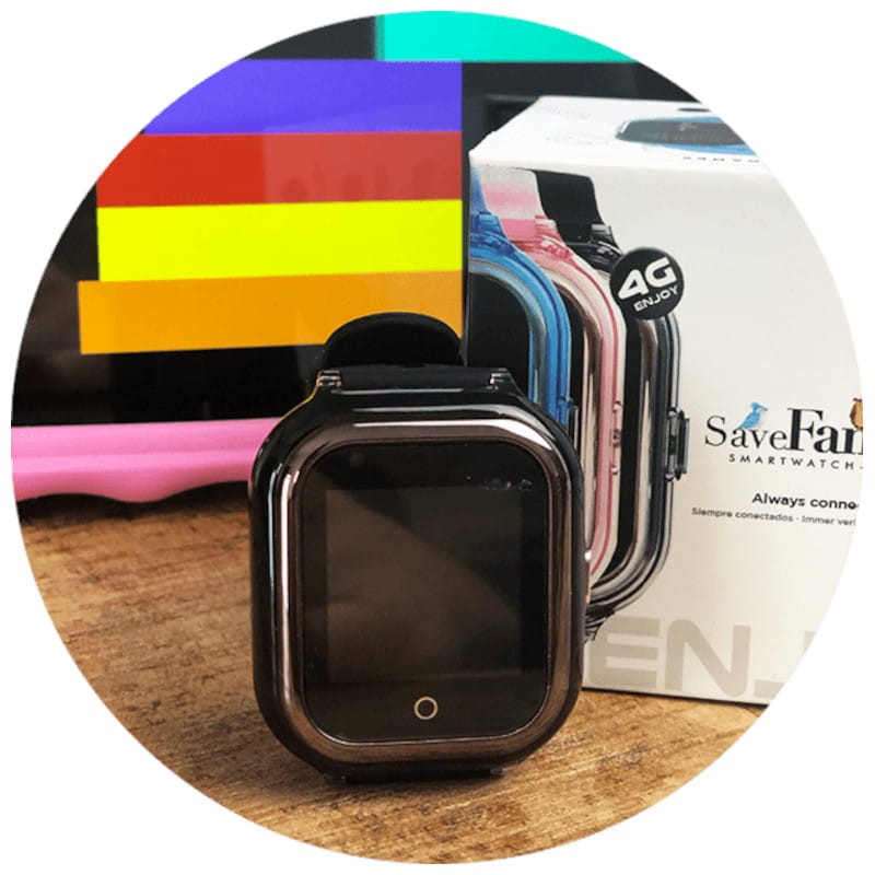 Reloj SaveFamily Enjoy Negro GPS