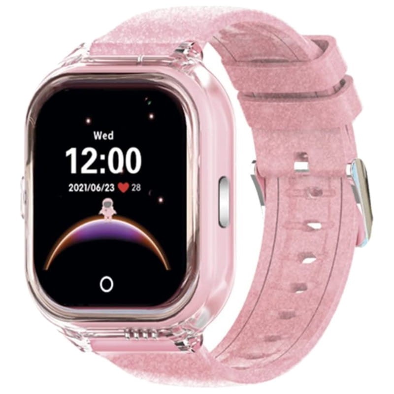 SaveFamily Reloj Enjoy Smartwatch para niños con 4G y GPS Rosa