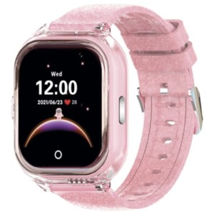 SaveFamily Enjoy Montre Connectée D'enfant 4G GPS Rose - Montre Connectée