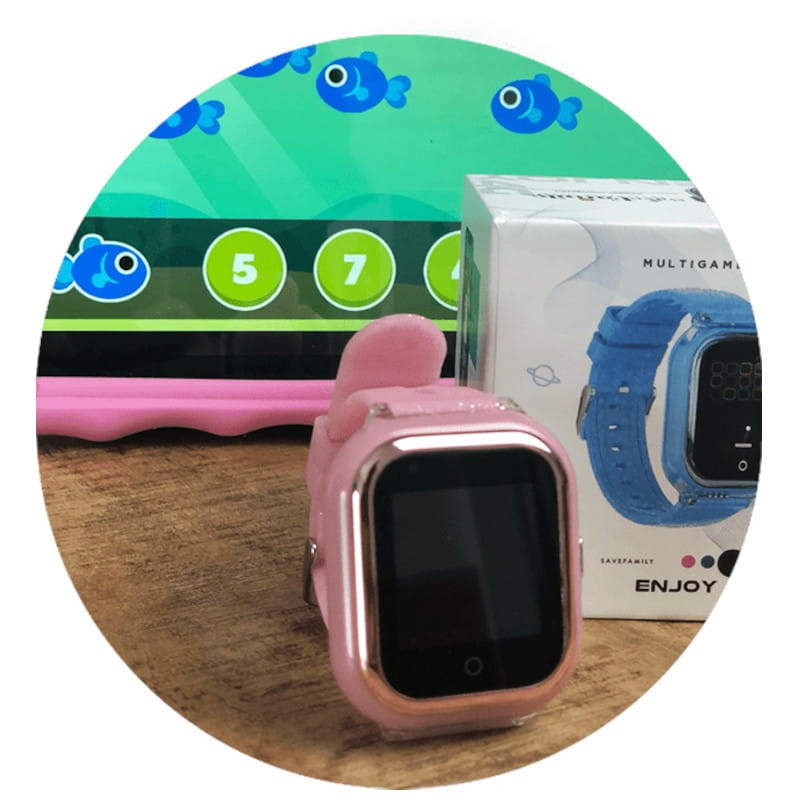 Reloj SaveFamily Enjoy Negro GPS