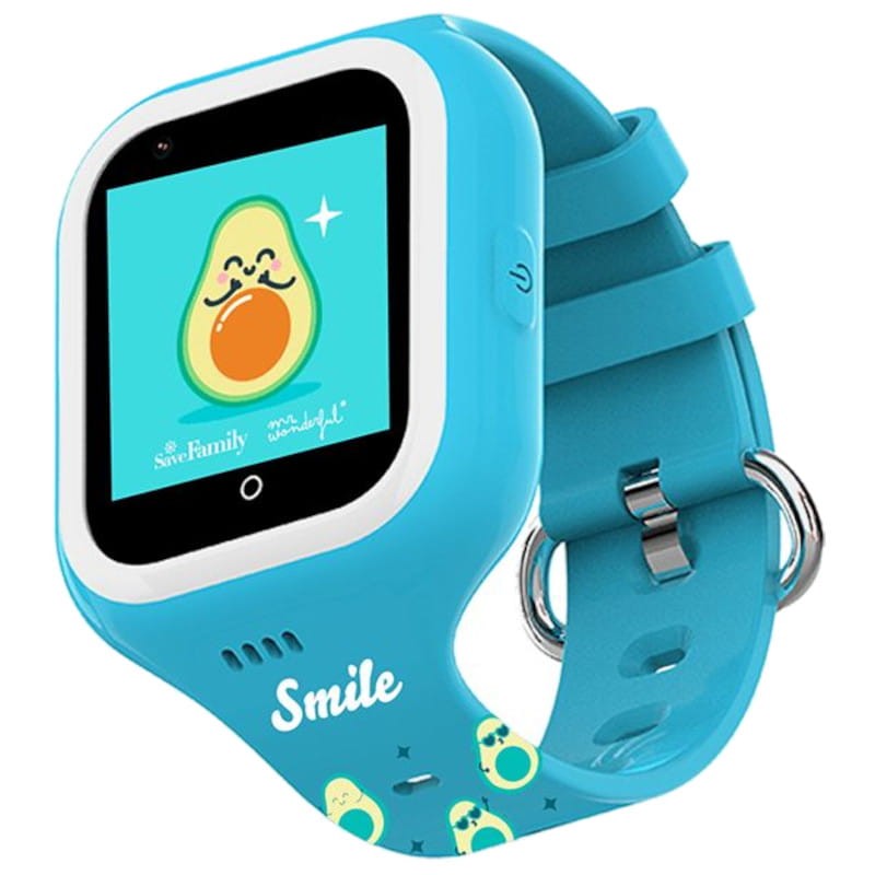 SaveFamily Iconic Plus Mr. Wonderful Montre pour Enfants 4G GPS Bleu - Montre Intelligente - Ítem