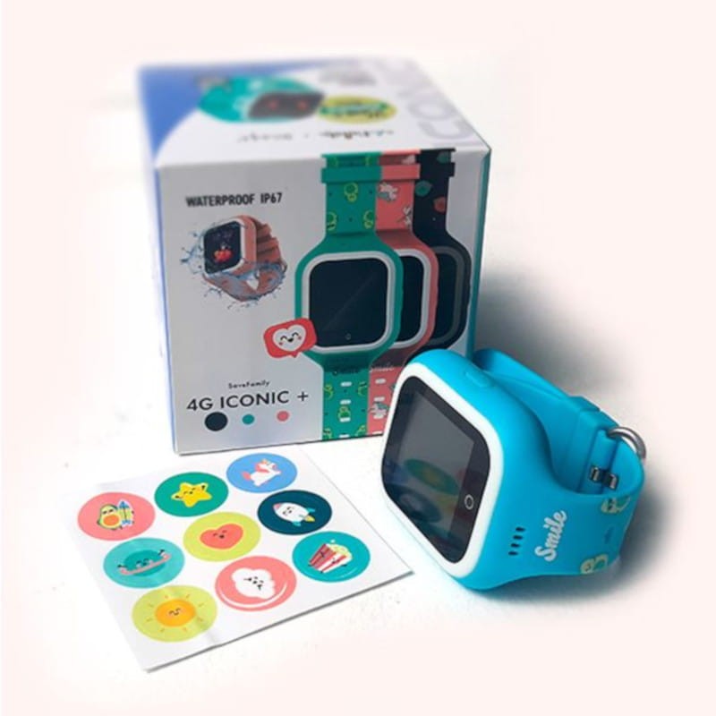 SaveFamily Iconic Plus Mr. Wonderful Montre pour Enfants 4G GPS Bleu - Montre Intelligente - Ítem1