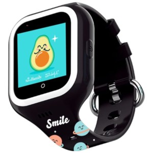 SaveFamily Iconic Plus Mr. Wonderful Montre pour Enfants 4G GPS Noir - Montre Intelligente