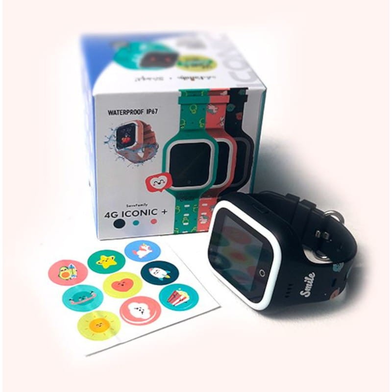 Smartwatch 4G ICONIC SaveFamily WIFI, Bluetooth, Boton SOS Waterproof Ip67.  APP SaveFamily rosa - Smartwatch - Los mejores precios