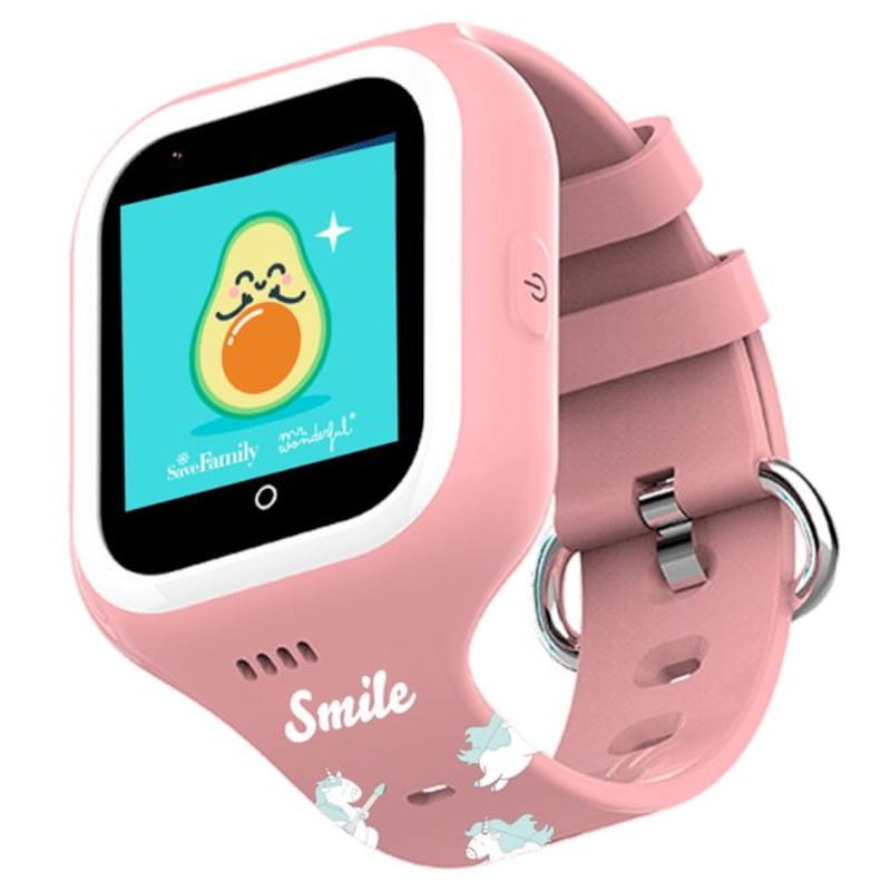 SaveFamily Iconic Plus Mr. Wonderful Montre pour Enfants 4G GPS Rose - Montre Intelligente - Ítem