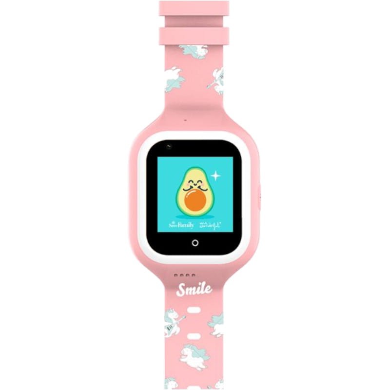 SaveFamily Iconic Plus Mr. Wonderful Smartwatch para Crianças 4G GPS Rosa - Relógio Inteligente - Item1