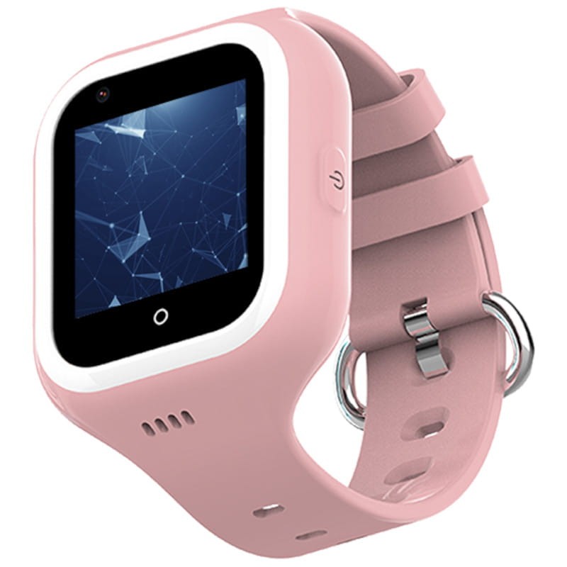 Montre connectée GPS pour enfants rose