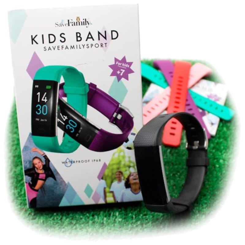 SaveFamily Kids Band Pulseira de atividade para crianças Preto - Item2