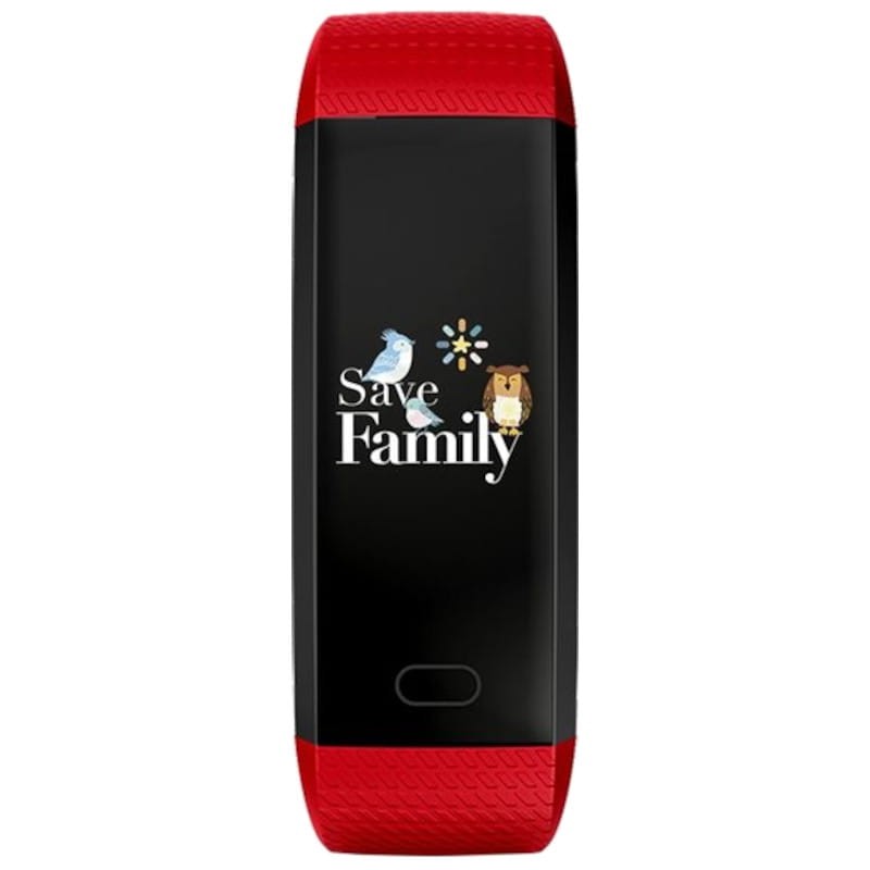 SaveFamily Kids Band Activity Bracelet pour enfant Rouge - Ítem1