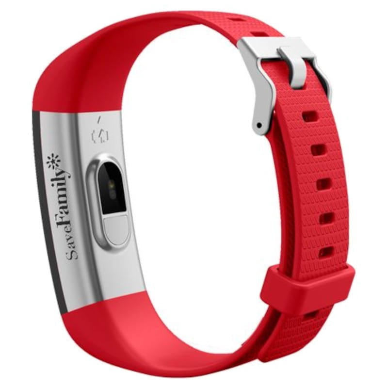 SaveFamily Kids Band Activity Bracelet pour enfant Rouge - Ítem2