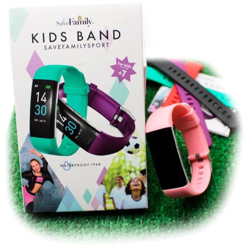SaveFamily Kids Band Bracelet d'Activité pour Enfants Rose - Ítem2