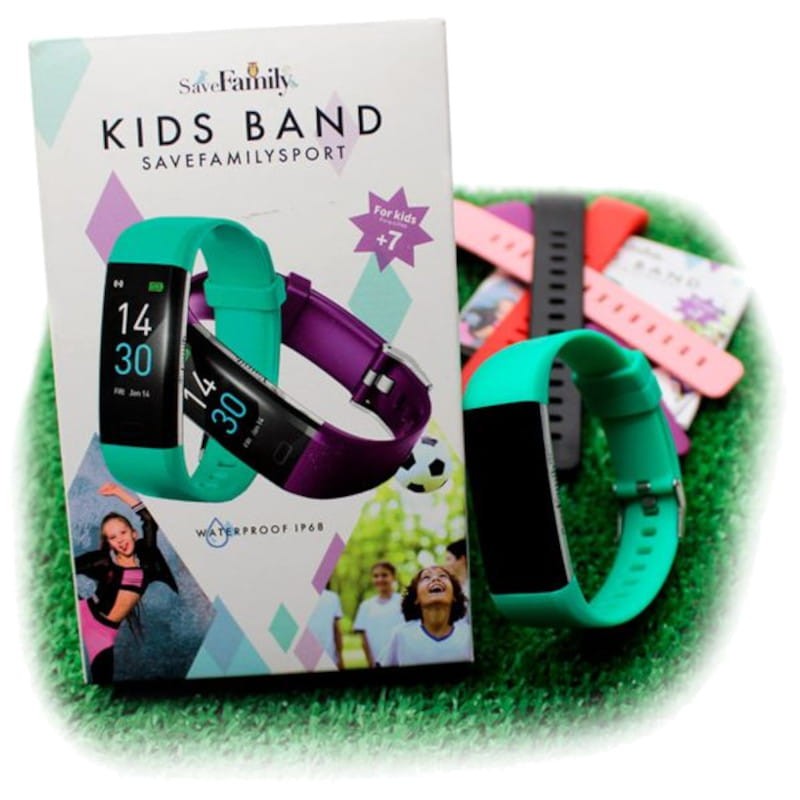 SaveFamily Kids Band Activity Bracelet pour enfant Vert - Ítem2