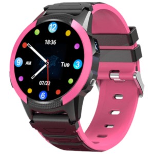 SaveFamily Slim Smartwatch pour Enfants 4G GPS Rose - Montre Intelligente