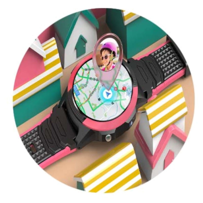 SaveFamily Slim Smartwatch pour Enfants 4G GPS Rose - Montre Intelligente - Ítem4