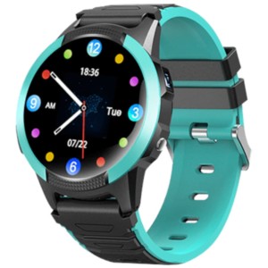SaveFamily Slim Smartwatch pour Enfants 4G GPS Vert - Montre Intelligente