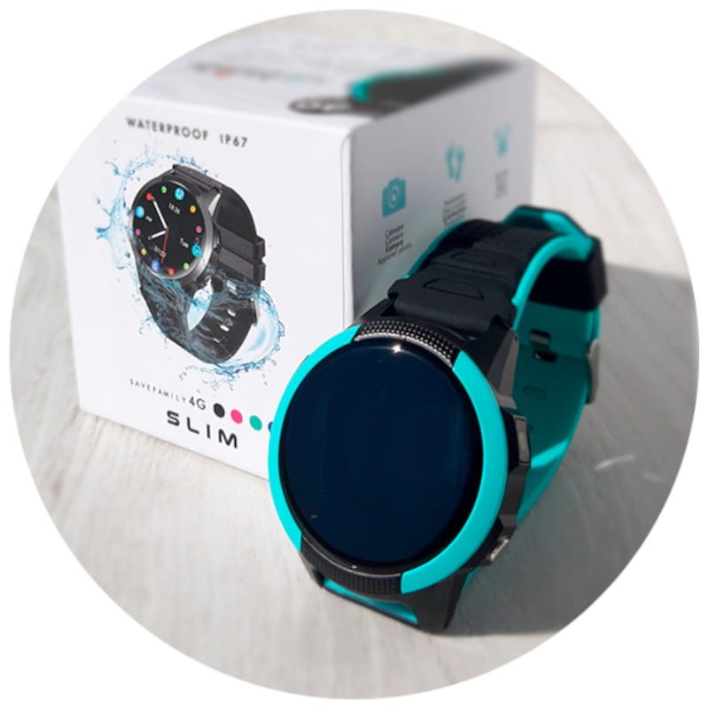 SaveFamily Slim Smartwatch pour Enfants 4G GPS Vert - Montre Intelligente - Ítem2