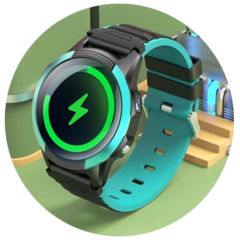 SaveFamily Slim Smartwatch pour Enfants 4G GPS Vert - Montre Intelligente - Ítem3