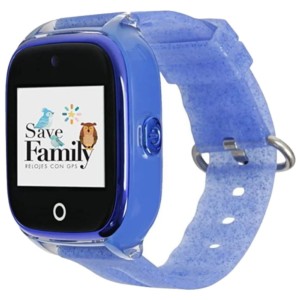 SaveFamily Superior Smartwatch para Crianças 2G GPS Azul - Relógio Inteligente