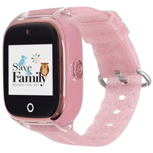 SaveFamily Superior Smartwatch para Crianças 2G GPS Rosa - Relógio Inteligente