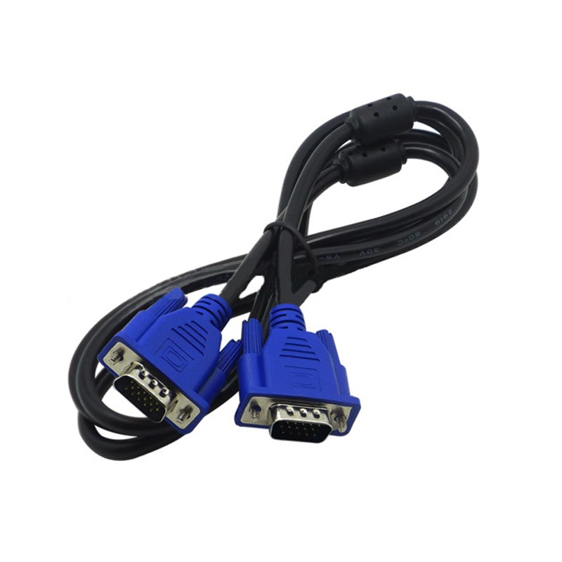SBT Cabo VGA Macho / Macho 1.5m - Cabo de enrolado; olhando para a frente - Item