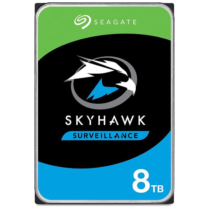 Disque dur Seagate SkyHawk 8 To SATA, faible consommation d'énergie et  transmission continue