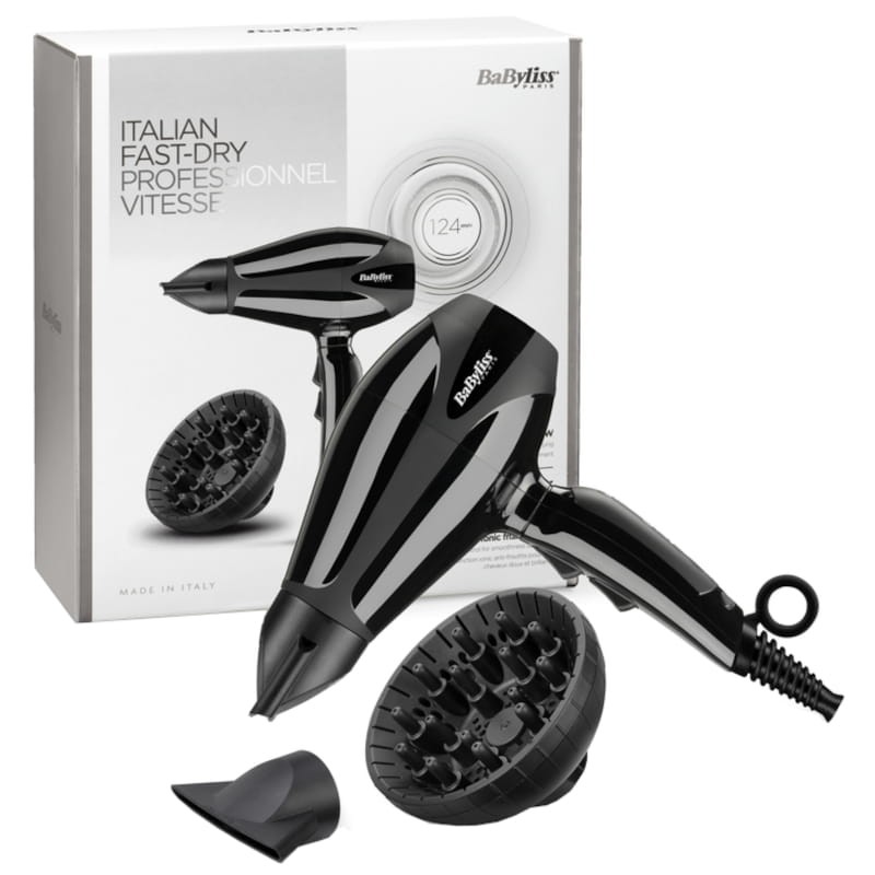 Secador de cabelo BaByliss Compact Pro 2400 2400W Preto - Item6