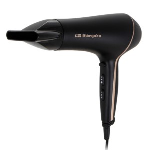 Secador de Pelo Orbegozo SE-2065 2000W Negro y Cobre