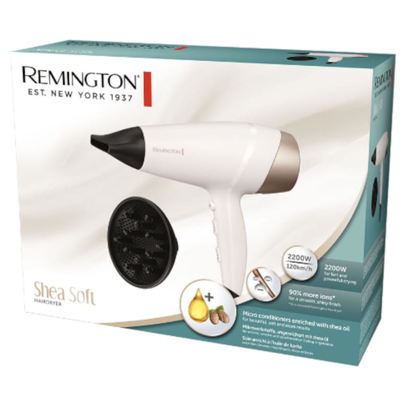 Secador de cabelo Remington D4740 2200W Bege, Preto - Item3