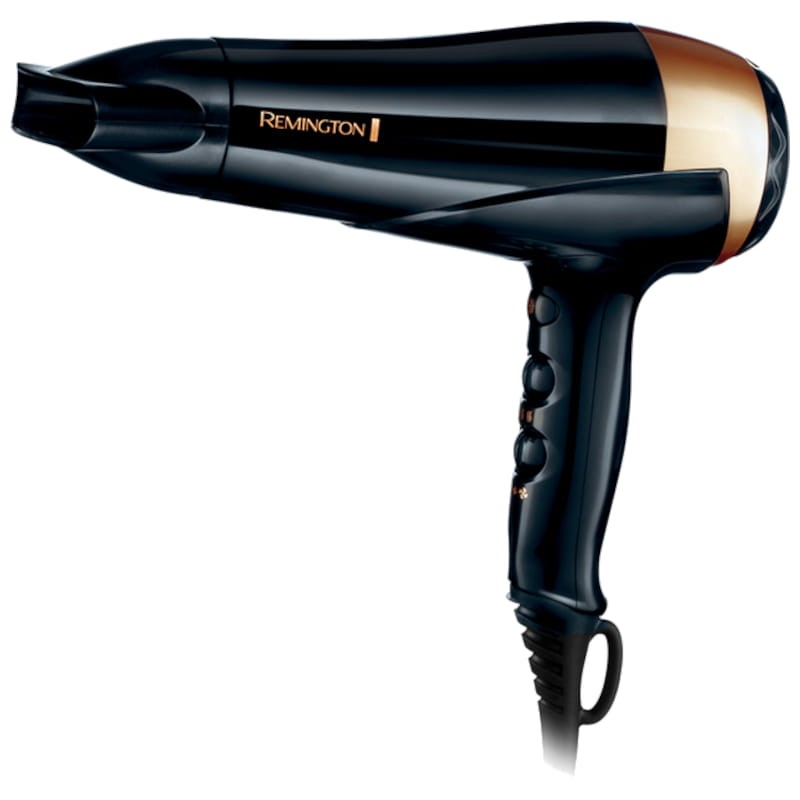 Secador de cabelo Remington D6098 2200W Preto, Bronze - Item
