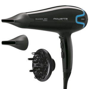 Secador de Cabelo Rowenta Infini Pro Beauty CV8730AC 2200W Preto/Azul