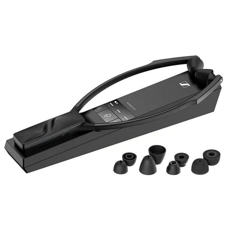 Sennheiser RS 5200 Volume independente 70 metros Preto - Auscultadores para TV com almofadas para os ouvidos
