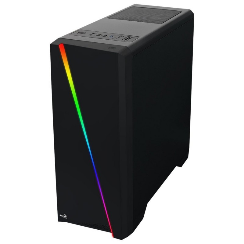 Caixa Aerocool Cylon LED USB 3.0 Preta com janela - Item